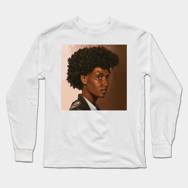 Farah Black - Dirk Gently's Holistic Detective Agency Long Sleeve T-Shirt by brainbag